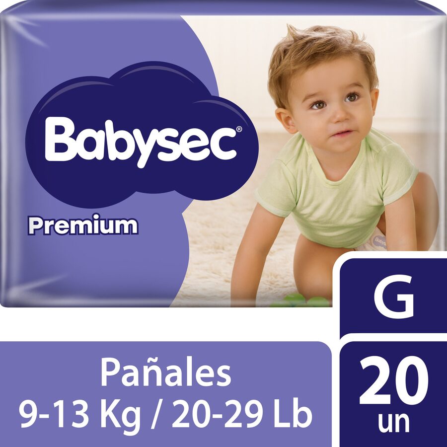 Imagen de Pañal babysec premium superfle gx20
