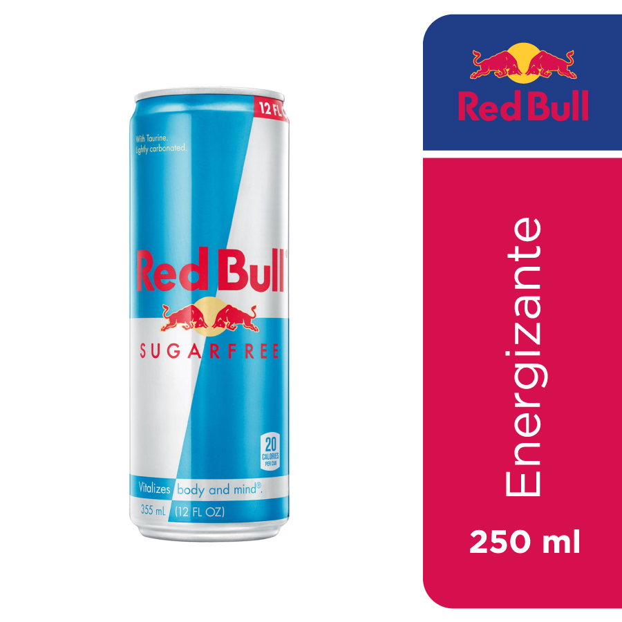 Imagen de  RED BULL RED BULL LATA SUGAR-FREEx250ML 110427