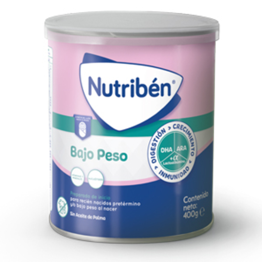 Imagen de Leche nutriben bajo pesox400gr