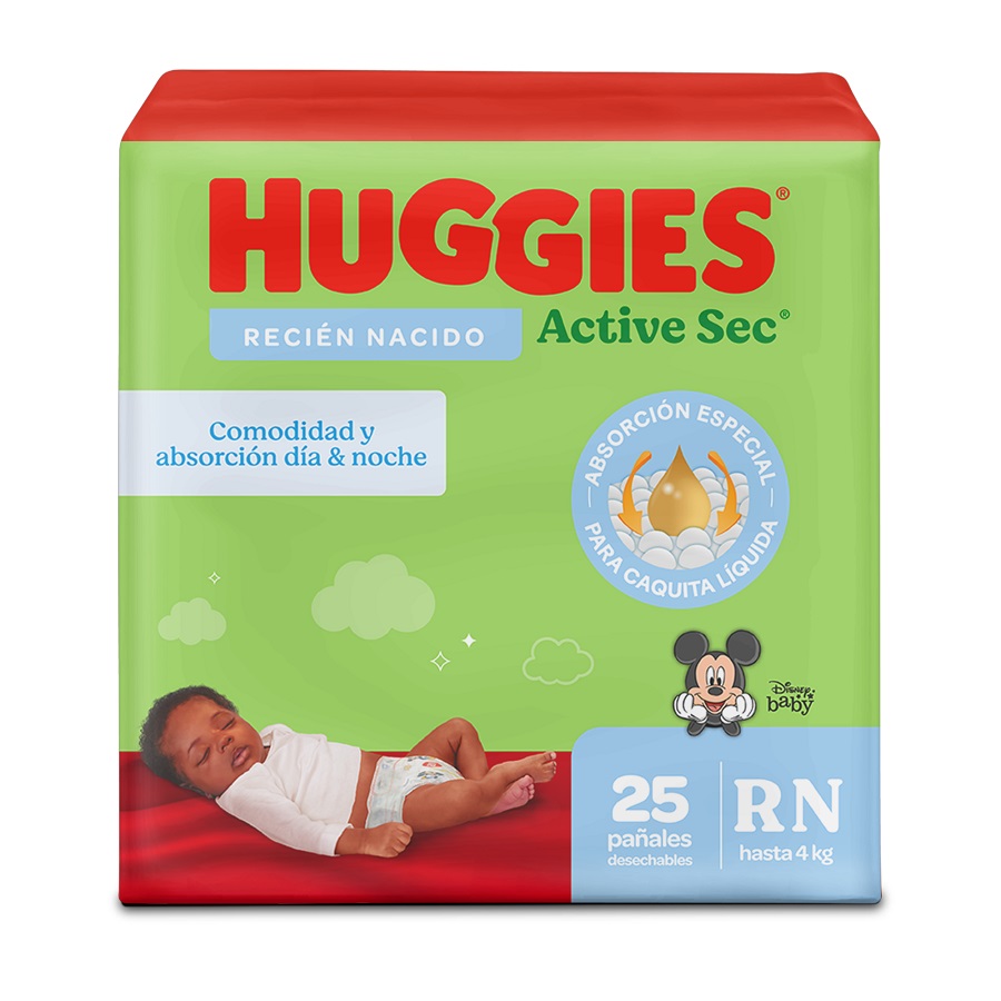 Imagen de Pañal hugg act-sec rnx25