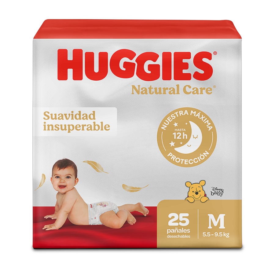 Imagen de  HUGGIES PAÑAL HUGG NATCARE M ULTRAPx25 110749