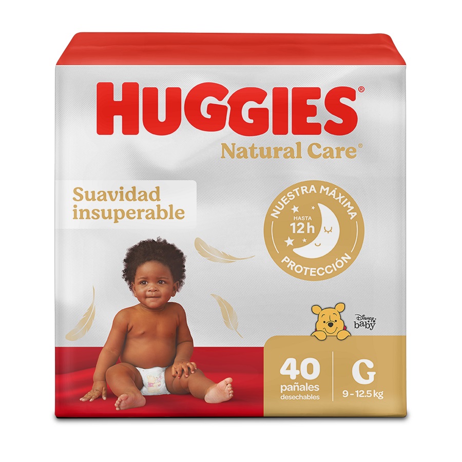 Imagen de  HUGGIES PAÑAL HUGG NATCARE Gx40 110754