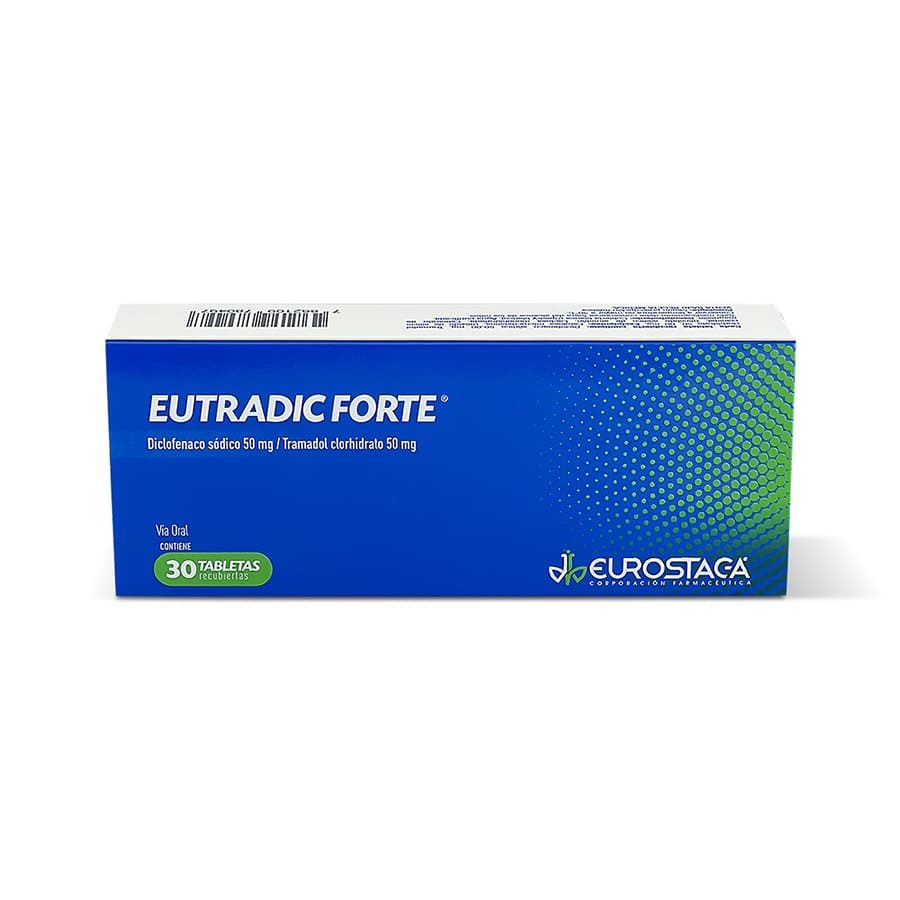 Imagen de Eutradic 50/50mg eurostaga  analgesia multimodal