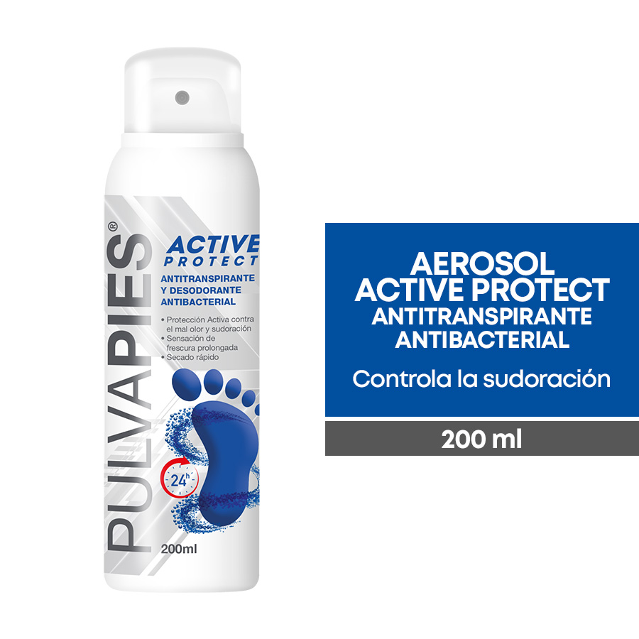 Imagen de  PULVAPIES DESOD PULVAPIES AER NAT-ACTIVx200ML 110926