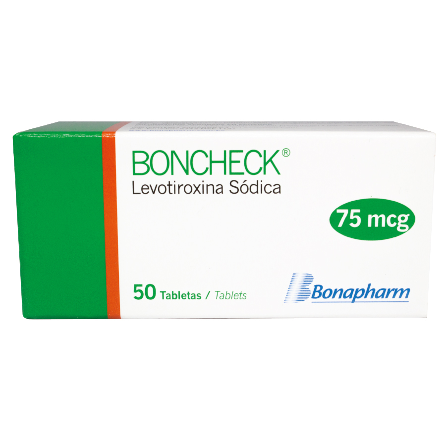 Imagen para  BONCHECK 75 mcg x 50                                                                                                            de Pharmacys