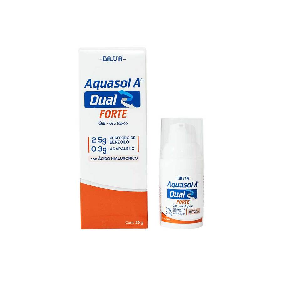 Imagen de Aquasol  bassa farma   dual forte gel x2.5/0.3g