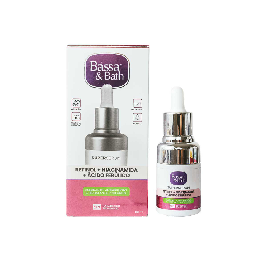 Imagen de  BASSA SUPERSERUM BASSA RETI-NIACINAMx30ML 111055