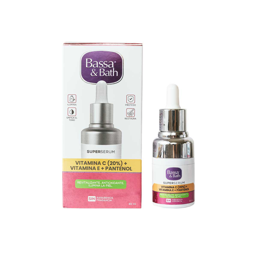 Imagen de  BASSA SUPERSERUM BASSA VITAM C+E+B5x30ML 111056