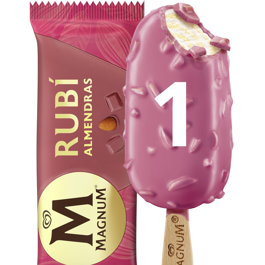 Imagen de Helado ping magnum rubi almx90mlx18