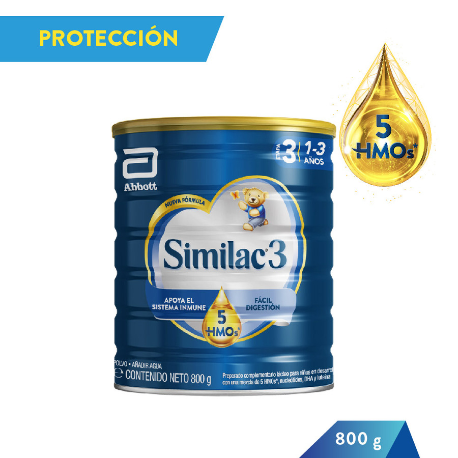 Imagen de  SIMILAC SIMILAC HMO-5 ETAPA-3x800GR