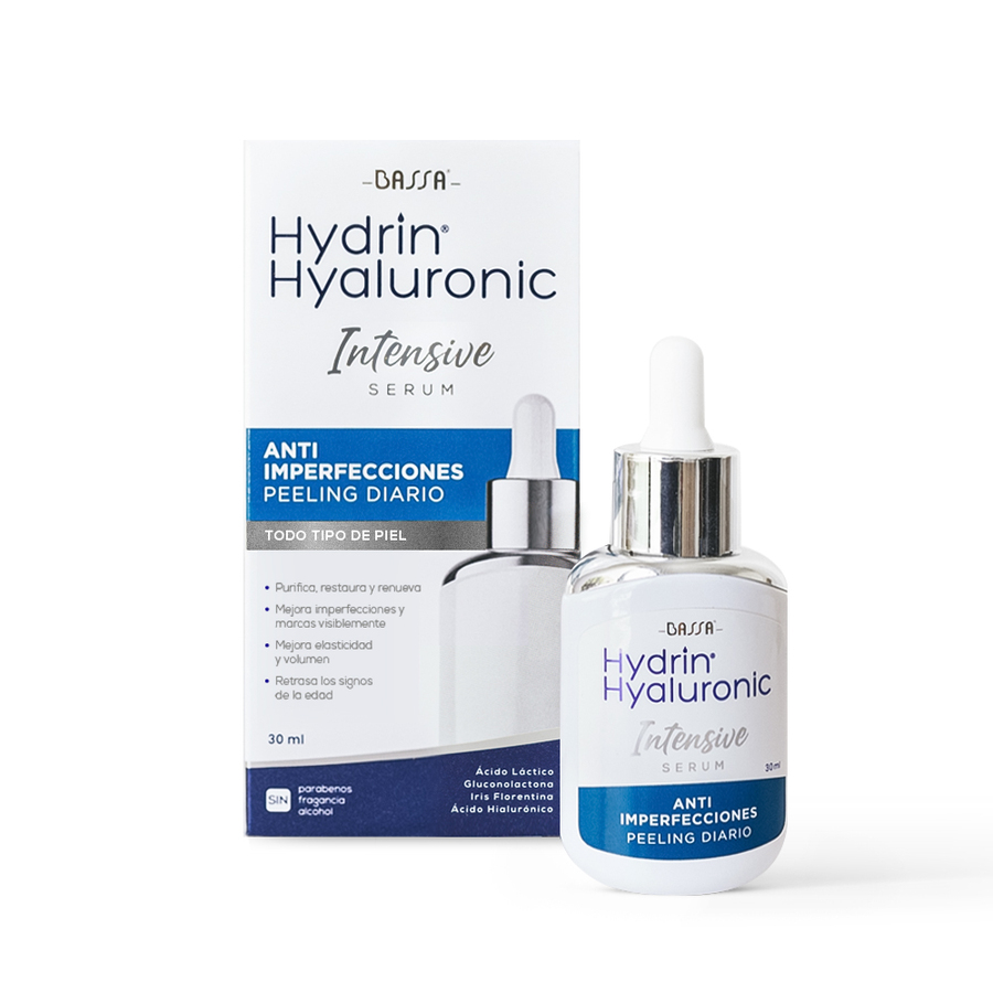 Imagen de Bassa hydrin hyaluronic  serum anti imperfecciones peeling diario 30ml