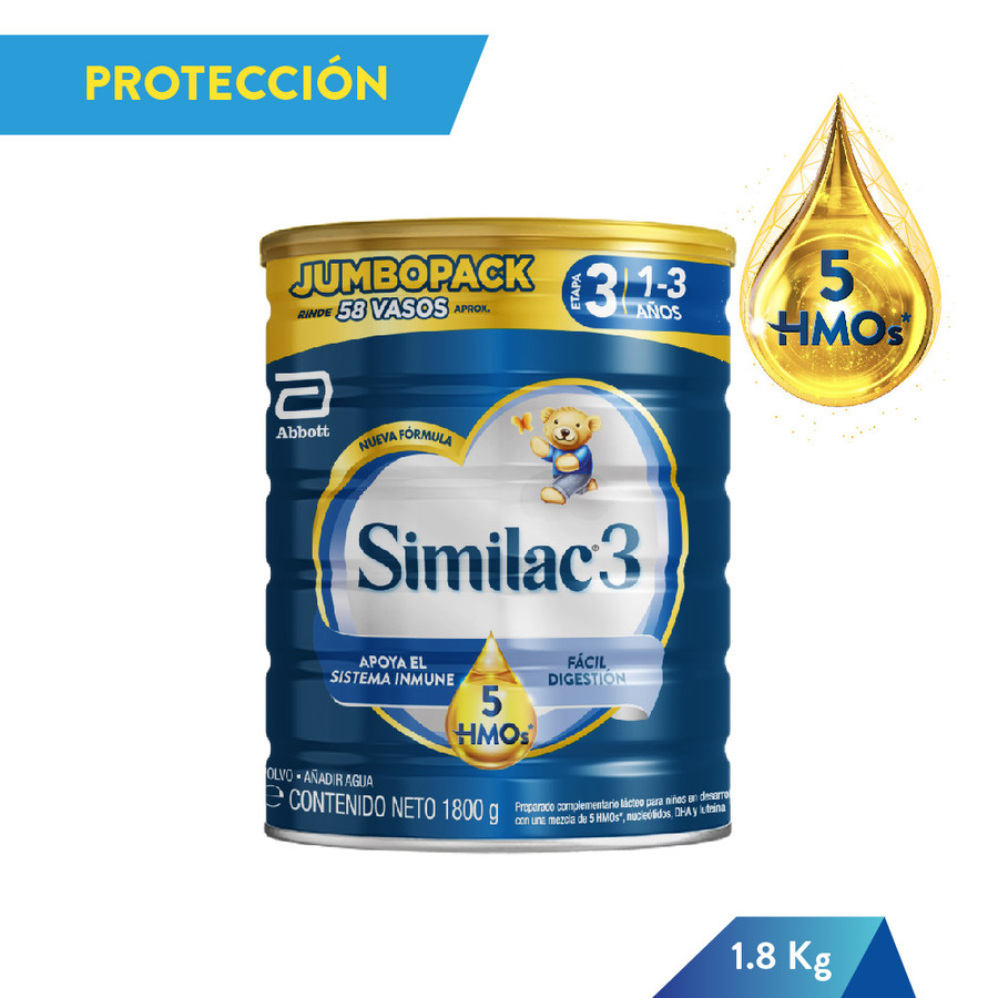 Imagen de Similac hmo-5 etapa-3x1800gr