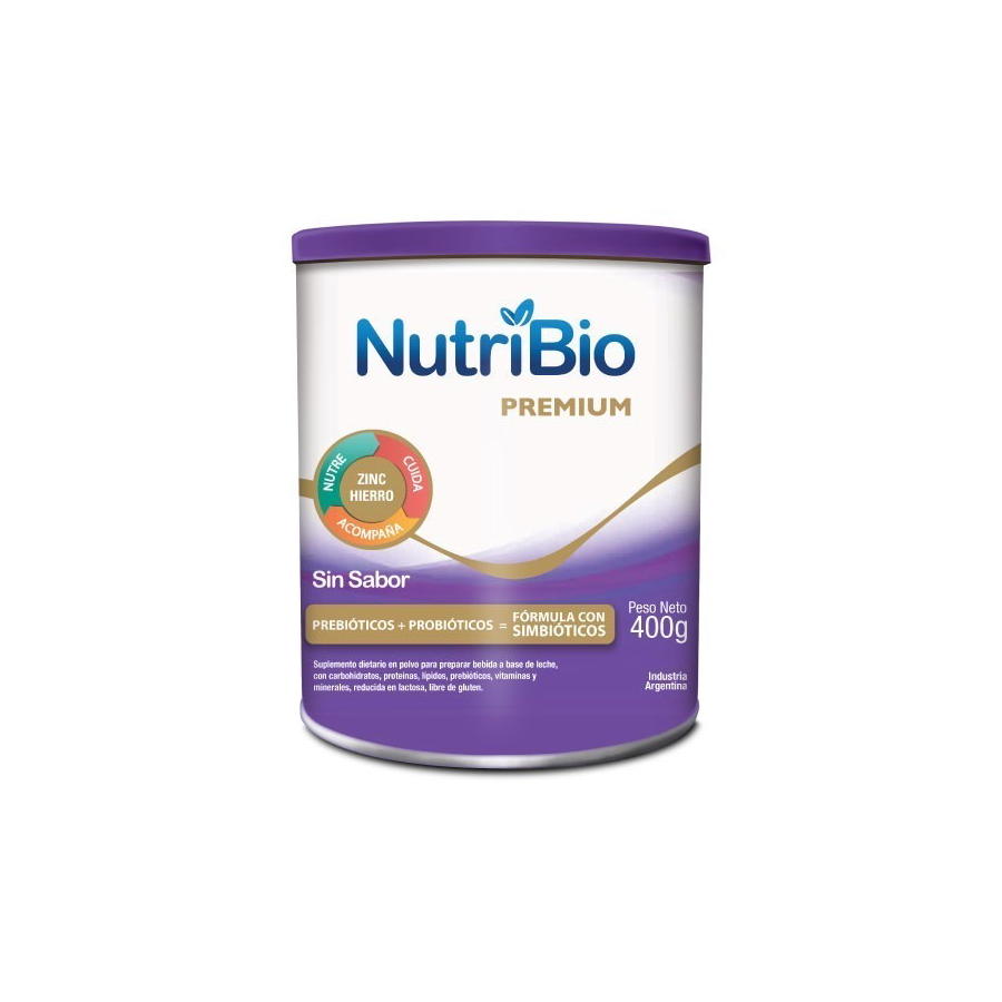 Imagen de  NUTRIBIO NUTRIBIO PREMIUM S-SABORx400GR 111168