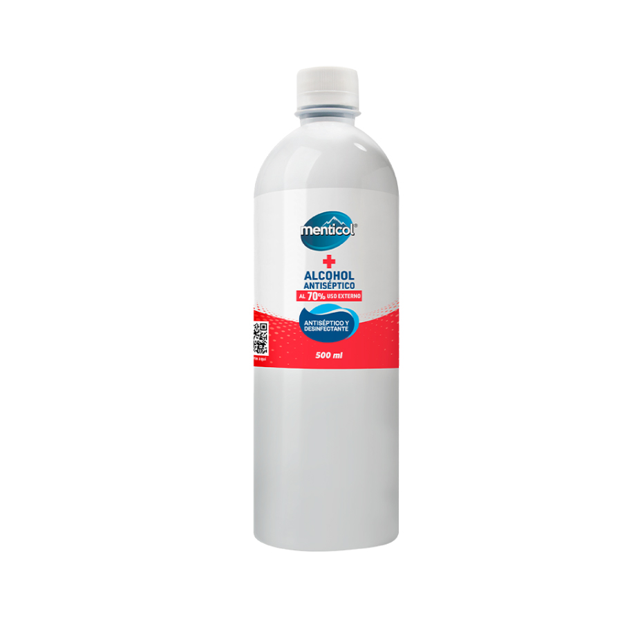 Imagen de Alcohol menticol 70% antisepx500ml
