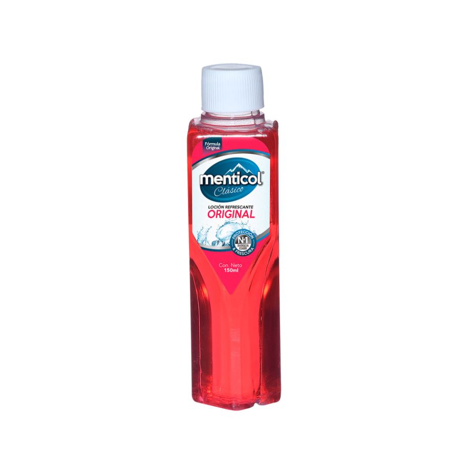 Imagen de  Loción Refrescante de Cuerpo MENTICOL Rojo 150 ml