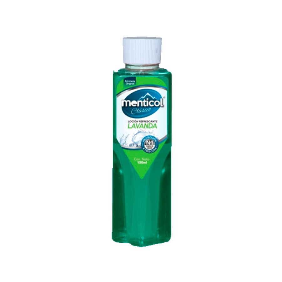 Imagen de Loción refrescante de cuerpo menticol verde 150 ml