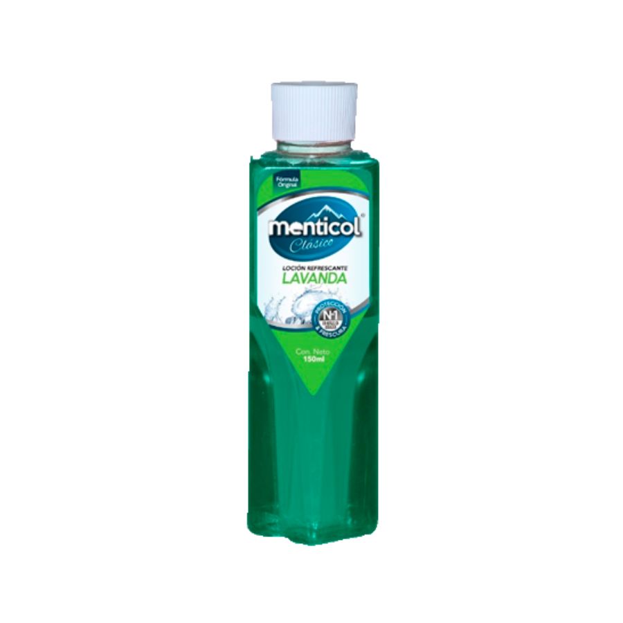 Imagen de  Loción Refrescante de Cuerpo MENTICOL Verde 150 ml