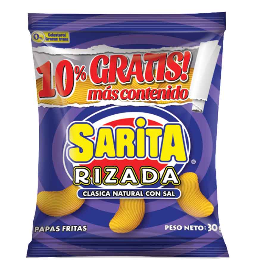 Imagen de  Papas SARITA Naturales 11141 30 g