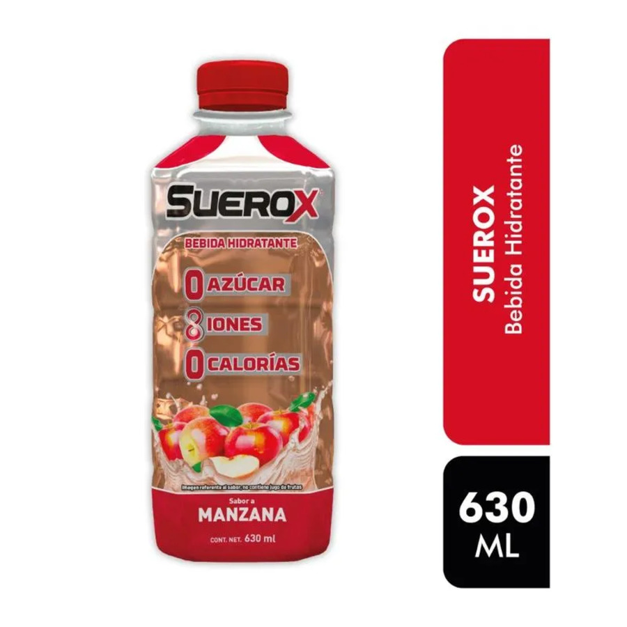 Imagen de  SUEROX SUEROX FRESA MANZANA FCOx630ML 112221