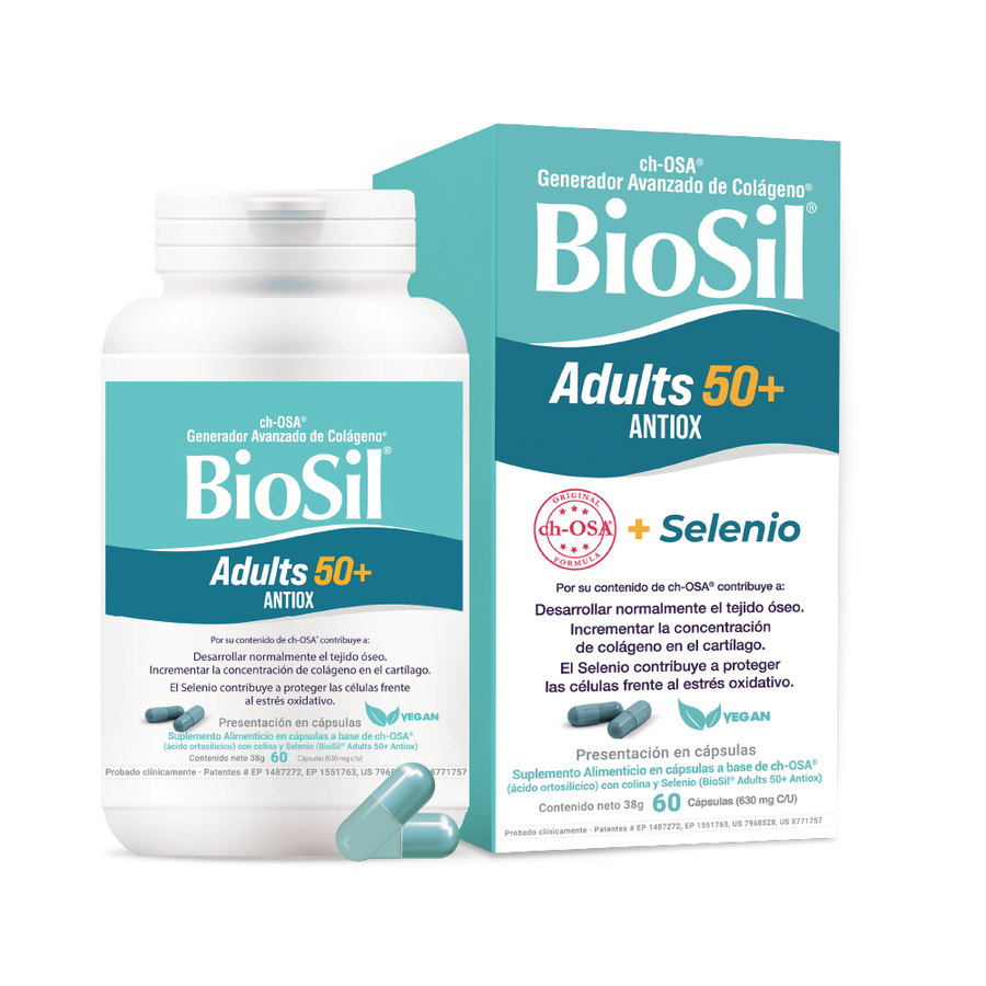 Imagen de Biosil adults 50+ 630mg 
