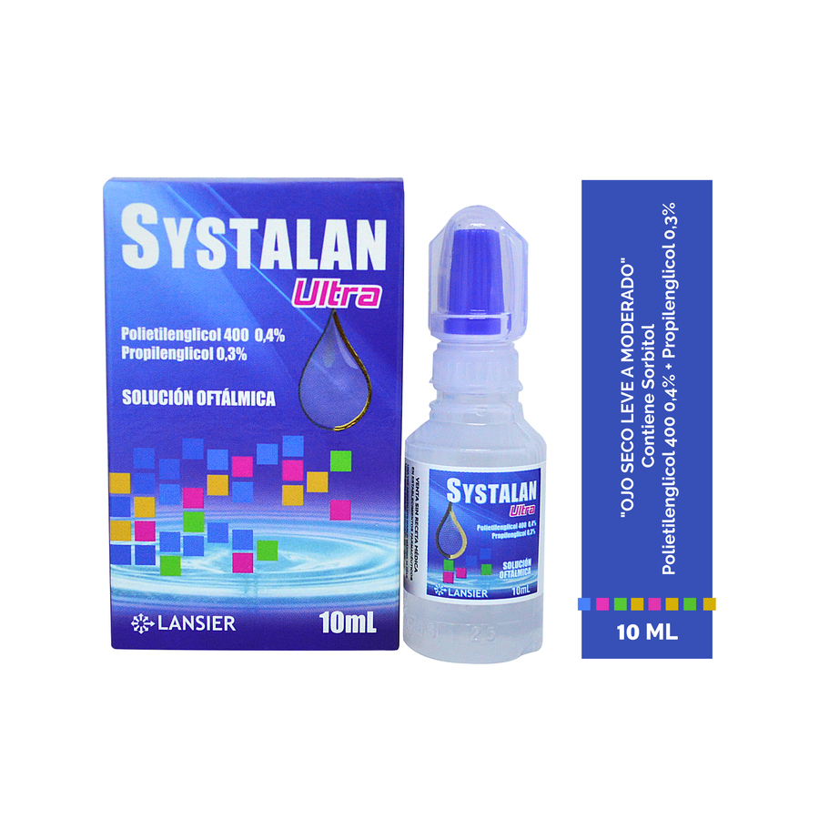 Imagen de Systalan 0.4/0.03% leterago - lansier  sustituto lagrimal/ lágrimas artificiales / lubricante ocular