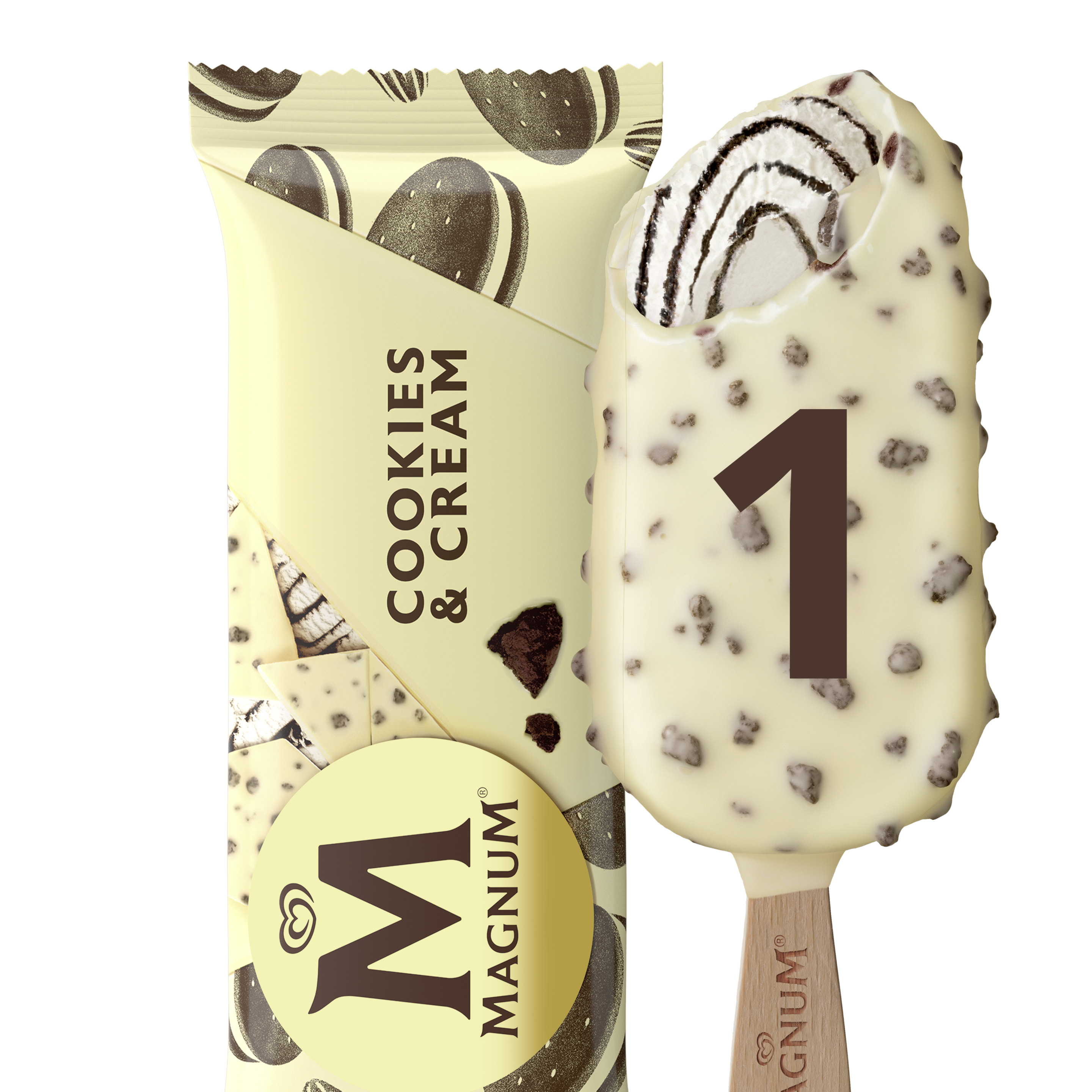 Imagen de  PINGÜINO Helado Magnum Cookies & Cream 90ML 112746