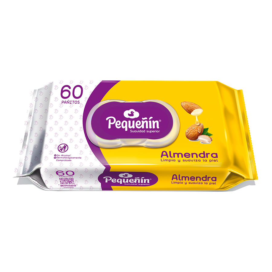 Imagen de Pañitos pequeñin almendrasx60