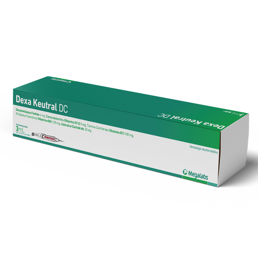 Imagen de Dexa keutral 5/4mg leterago - megalabs
