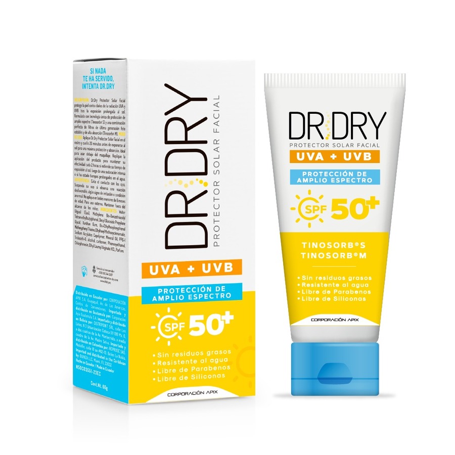 Imagen de Dr dry protector solar facial dr dry 60gr