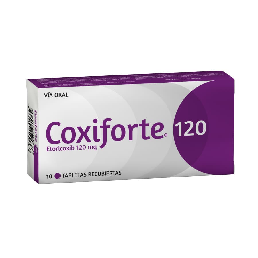 Imagen de Coxiforte® 120mg labovida  dolor agudo a severo