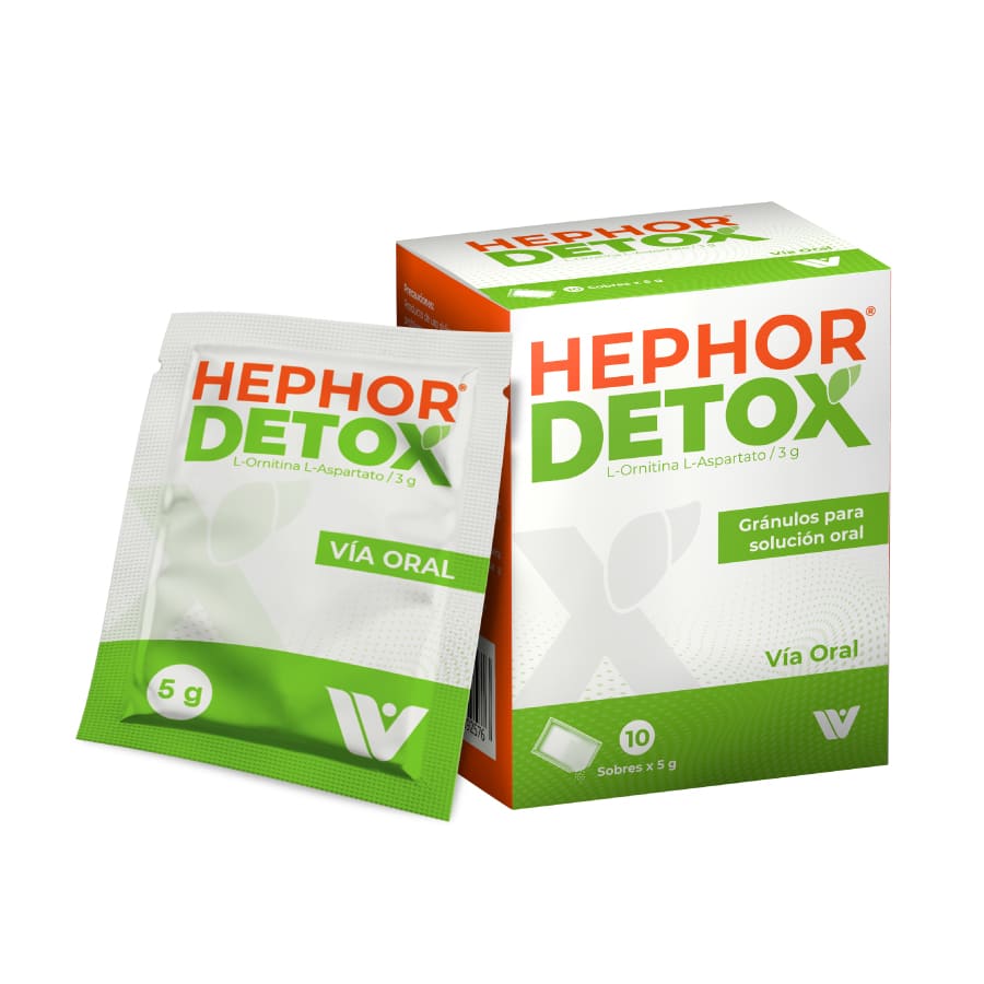 Imagen de Hephor 3gr labovida  tratamiento a enfermedad hepatica