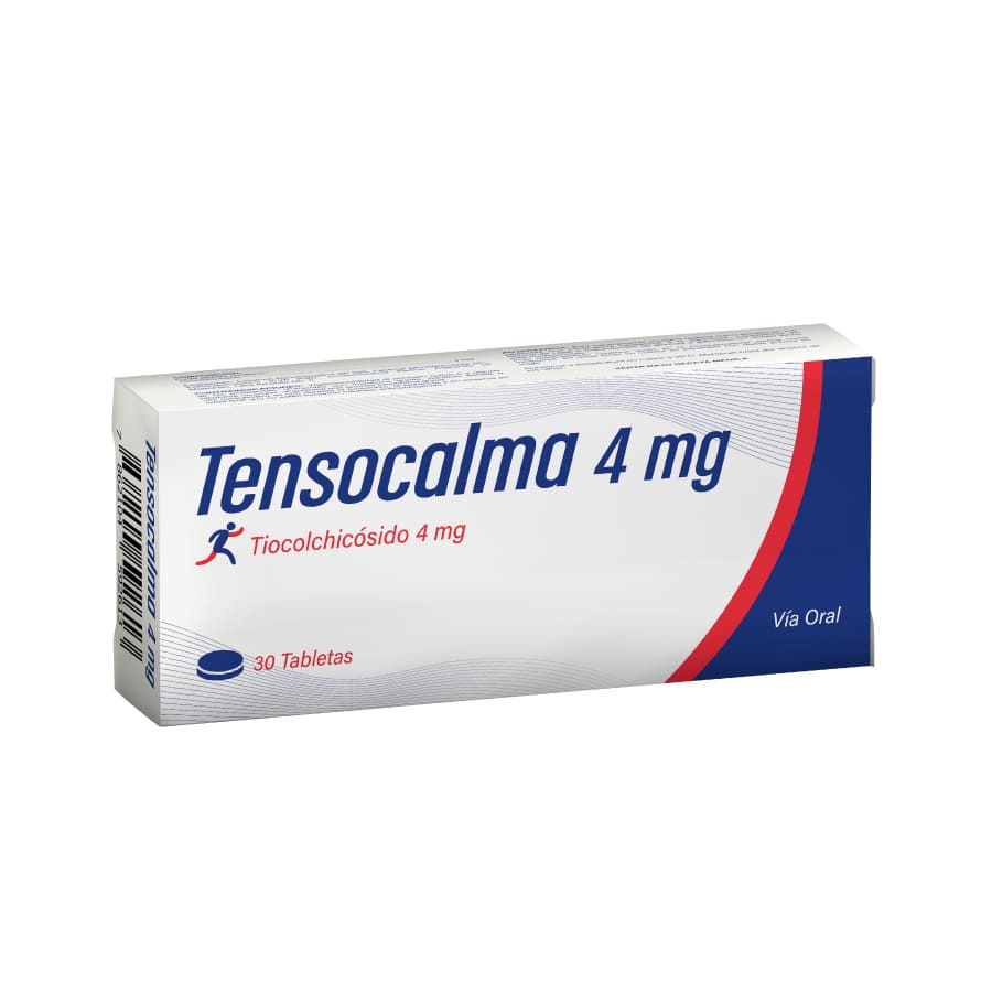 Imagen de Tensocalma 4mg labovida  dolor leve a agudo