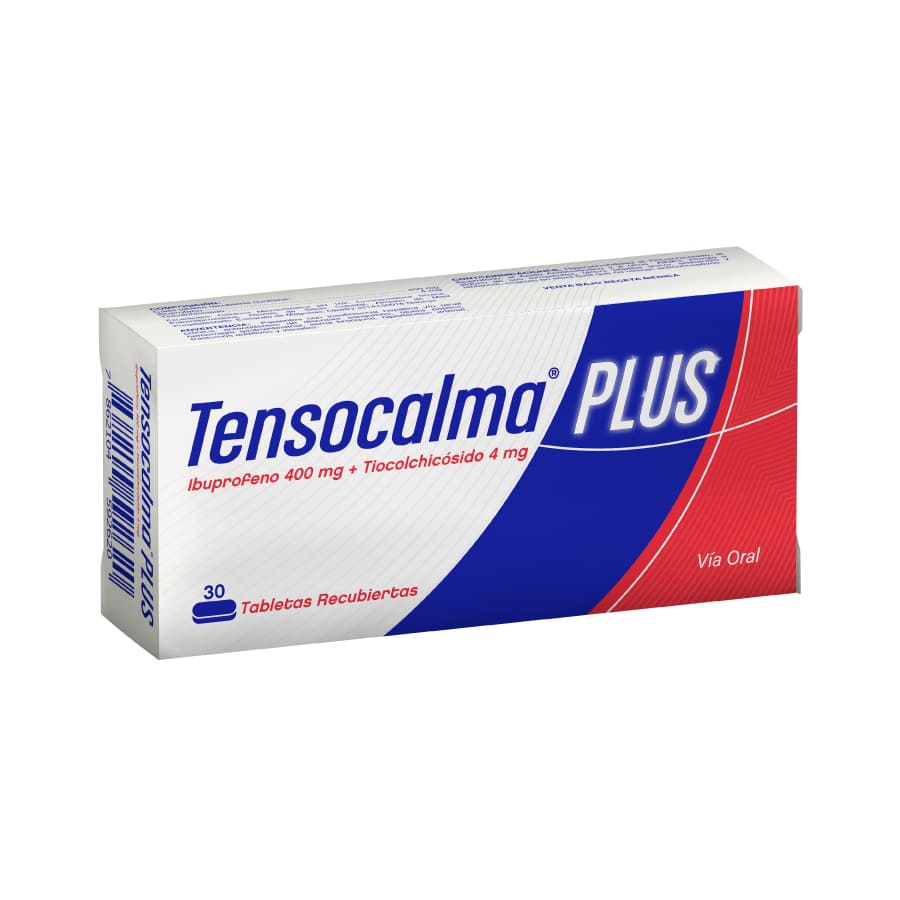 Imagen de Tensocalma 400/4mg labovida  dolor leve a agudo