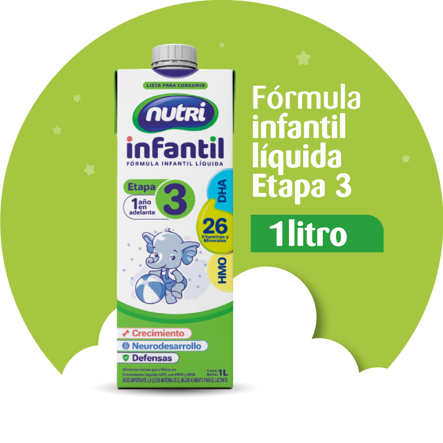 Imagen de  Fórmula Infantil NUTRI INFANTIL Etapa 3 Liq 11779 1 litro