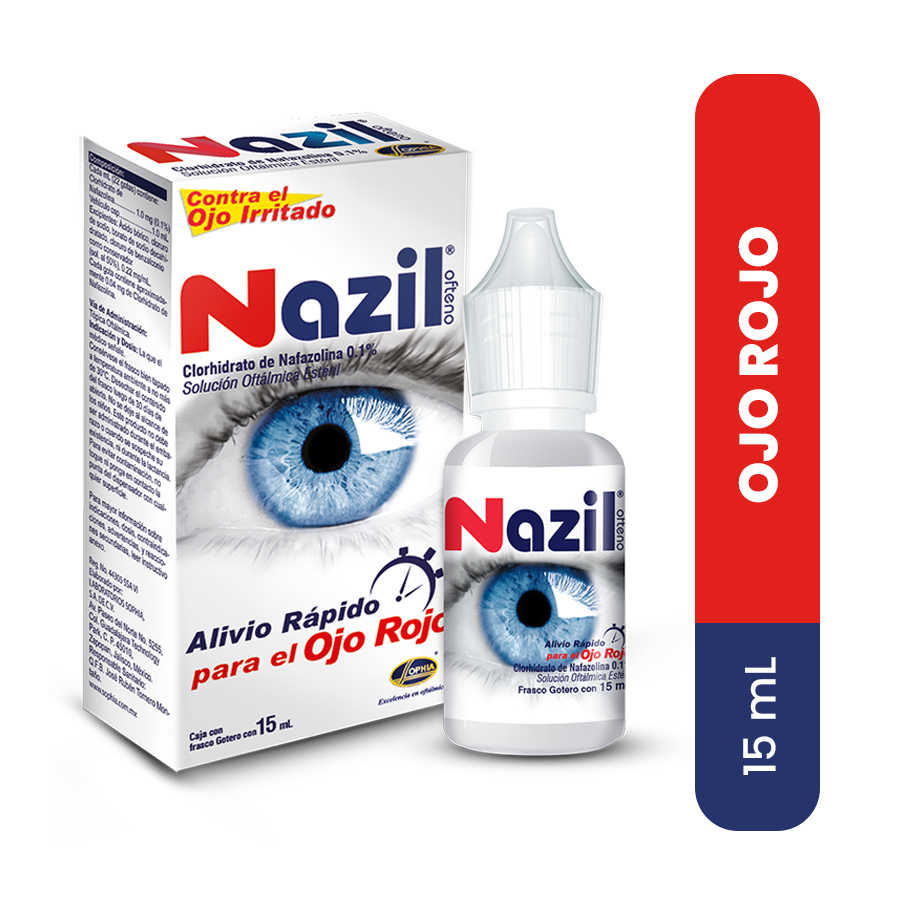 Imagen de Solución oftálmica nazil en gotas 15 ml