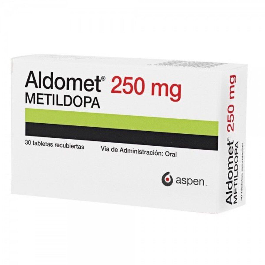 Imagen de Aldomet 250mg aspen farma tableta