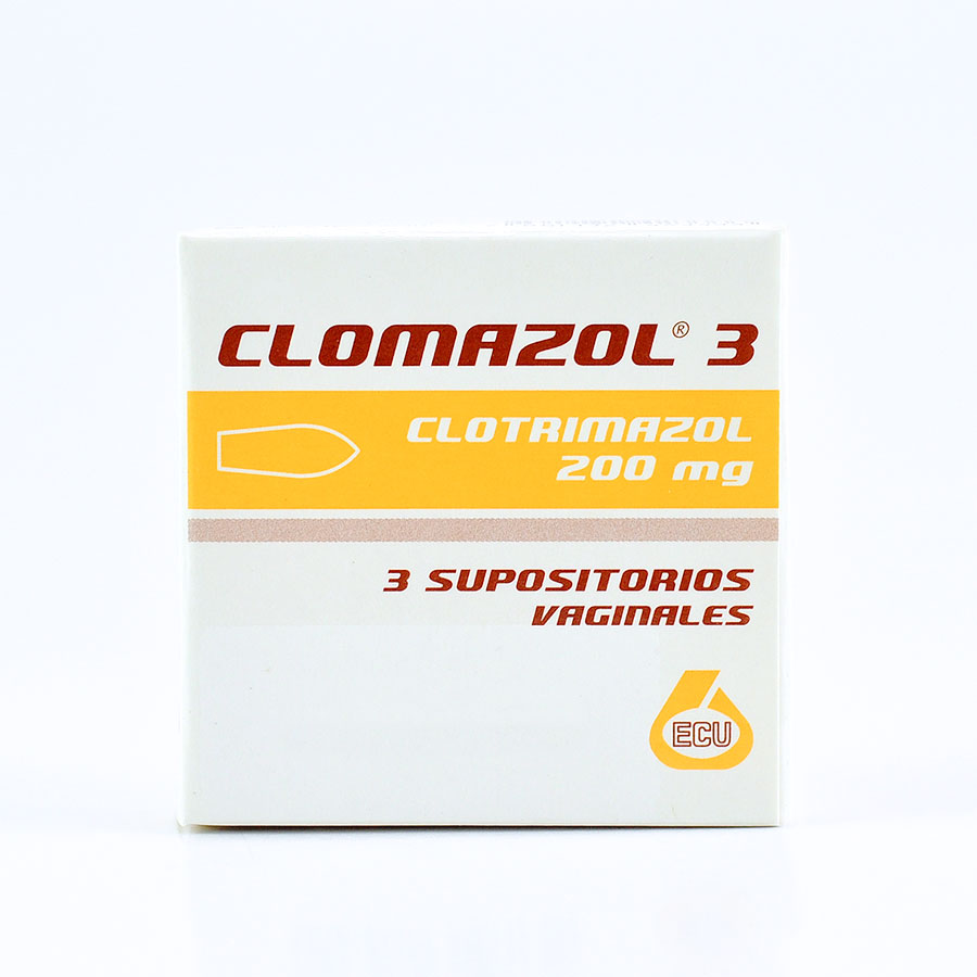 Imagen de Clomazol 0.2gr ecu supositorios vaginales
