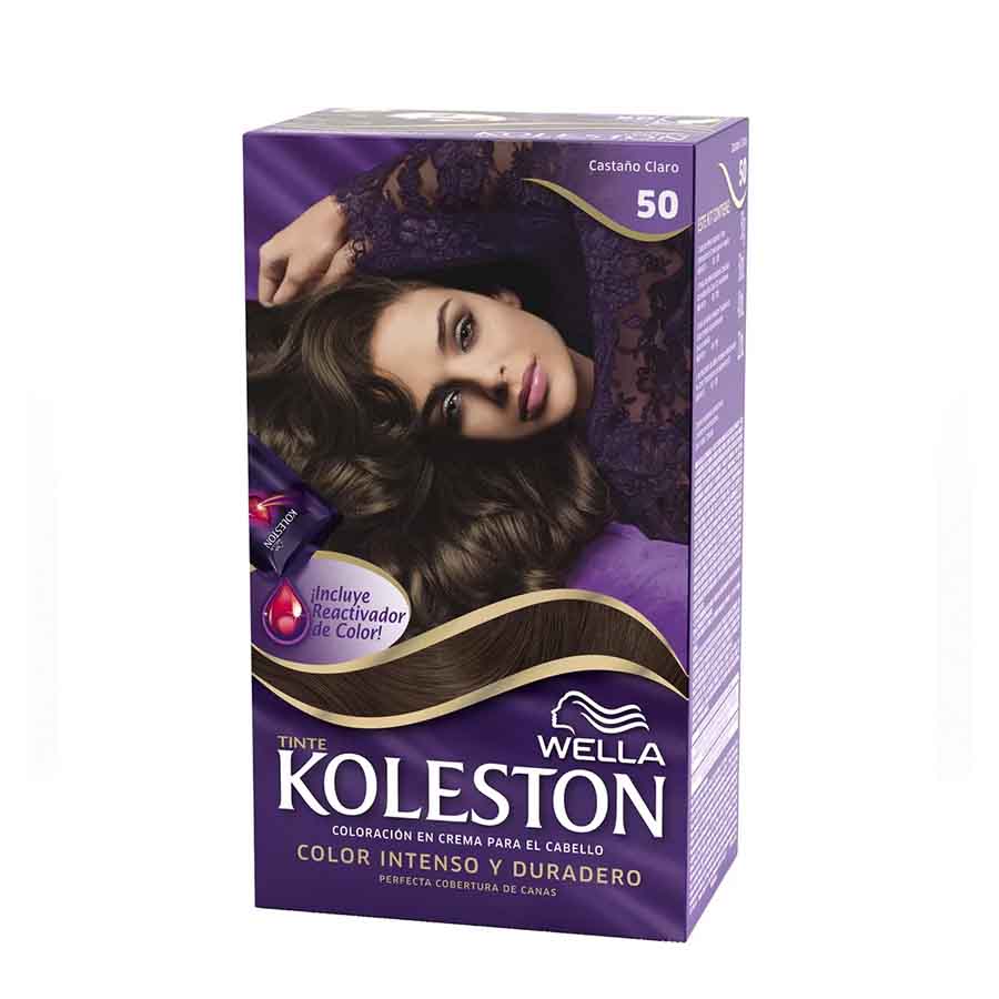 Imagen de Tinte koleston kit 50 castaño claro 120 ml
