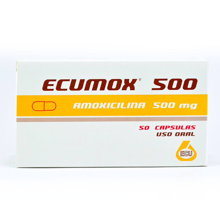 Imagen para  ECUMOX 500 mg ECU x 50 Cápsulas                                                                                                de Pharmacys