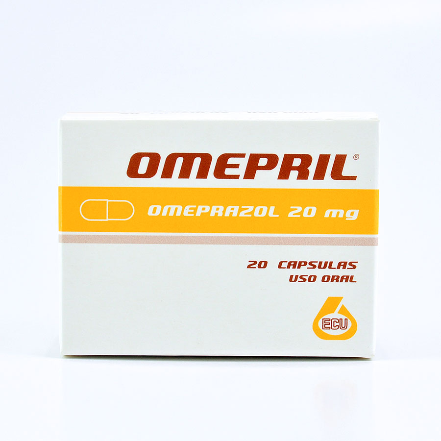 Imagen para  OMEPRIL 20 mg ECU x 20 Cápsulas                                                                                                de Pharmacys