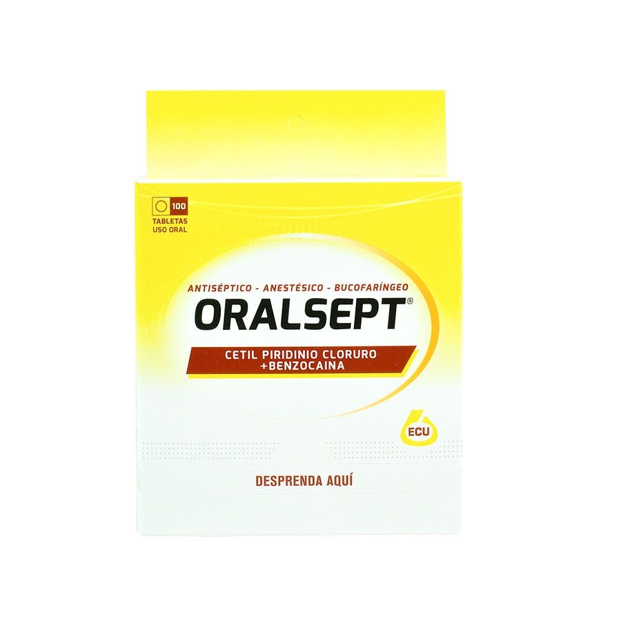 Imagen de Oralsept 2 mg x 6 mg tableta x 100