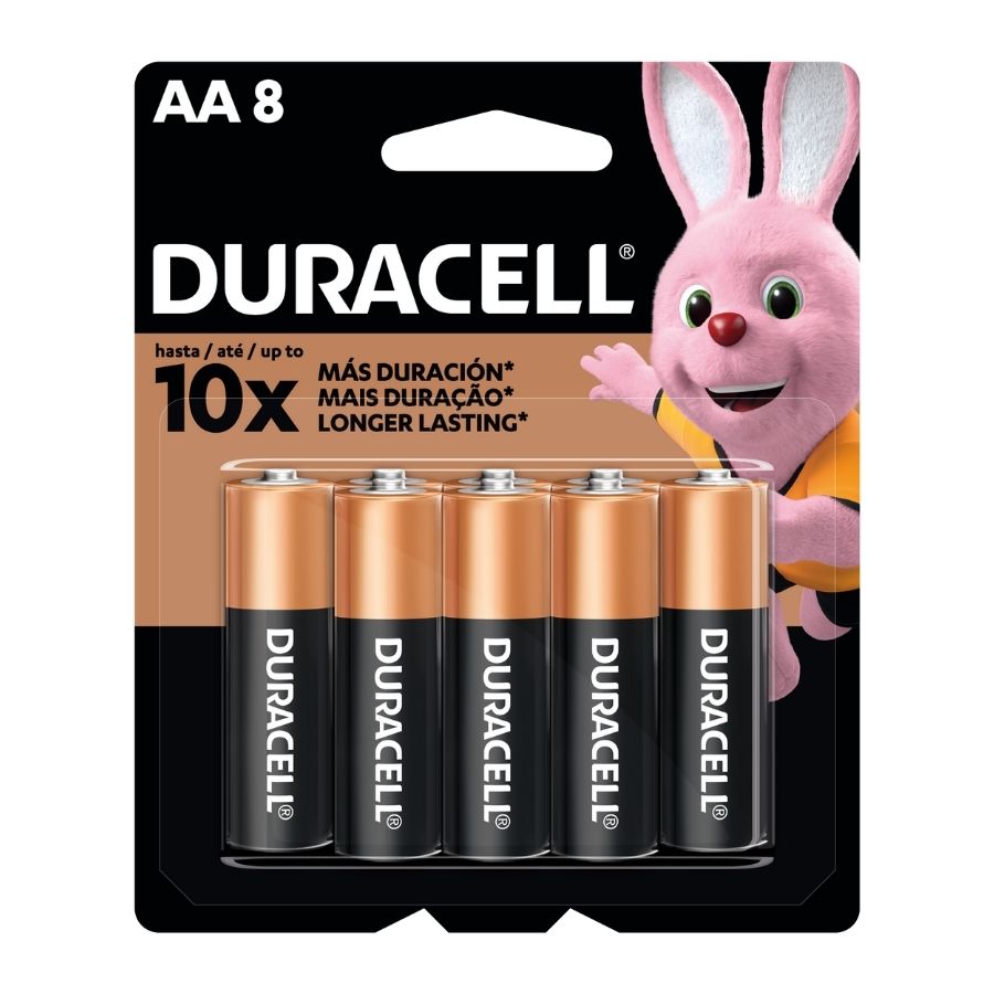 Imagen de Pila duracell aa 8 unidades