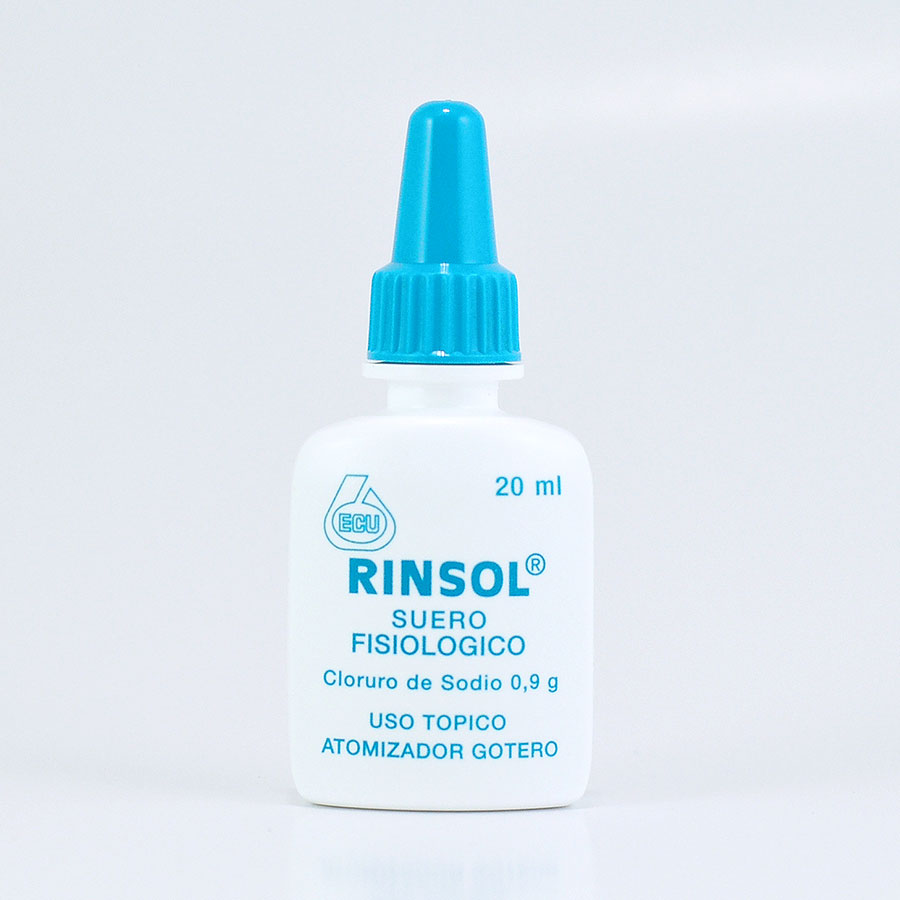 Imagen de  Solución Salina RINSOL 0.9 % en Gotas 20 ml