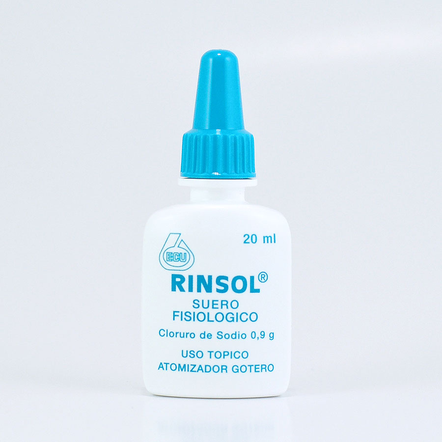 Imagen de Solución salina rinsol 0.9 % en gotas 20 ml
