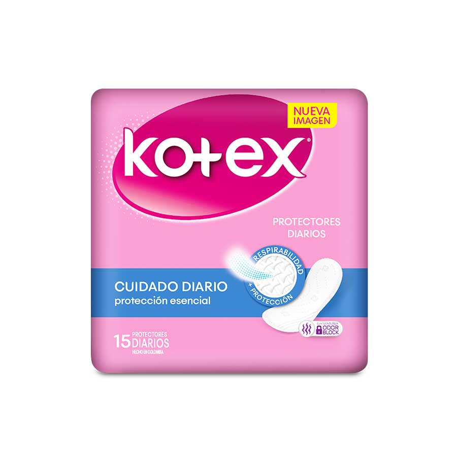 Imagen de Protectores diarios kotex days duo ph 15 unidades