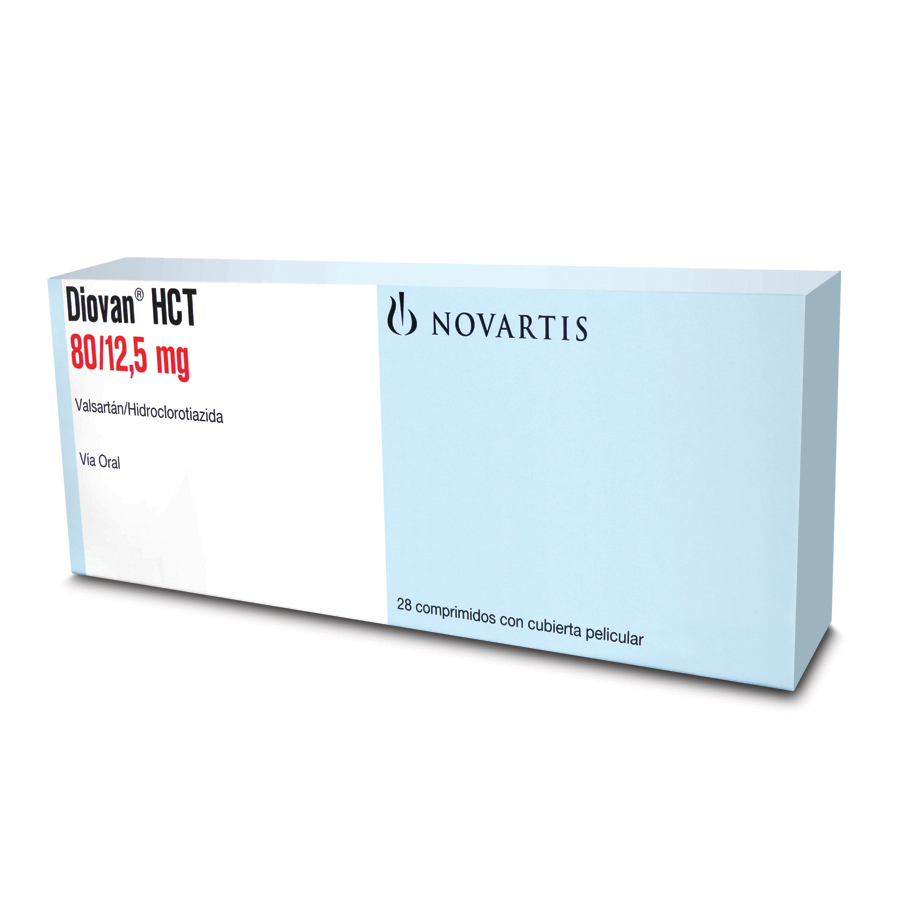 Imagen de Diovan 80/12.5mg alianza siegfried interpharm comprimidos