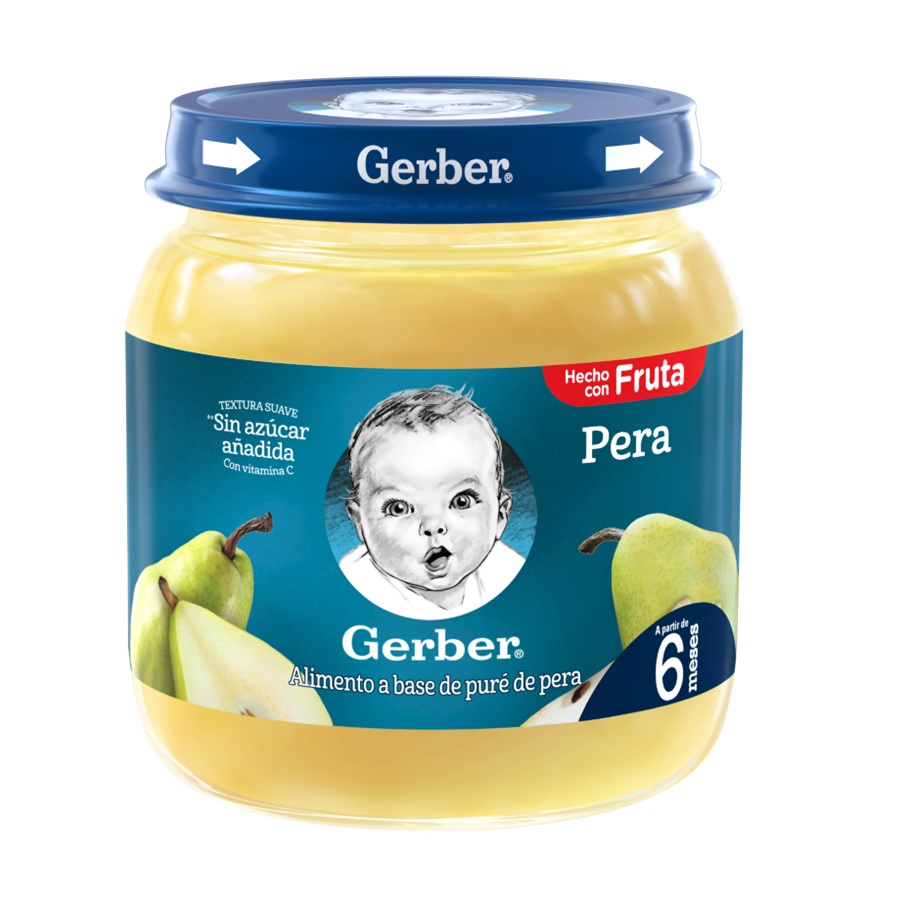 Imagen de Compota infantil gerber pera 113 g