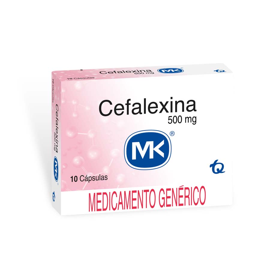 Imagen para  CEFALEXINA 500 mg TECNOQUIMICAS x 10 Cápsulas                                                                                  de Pharmacys