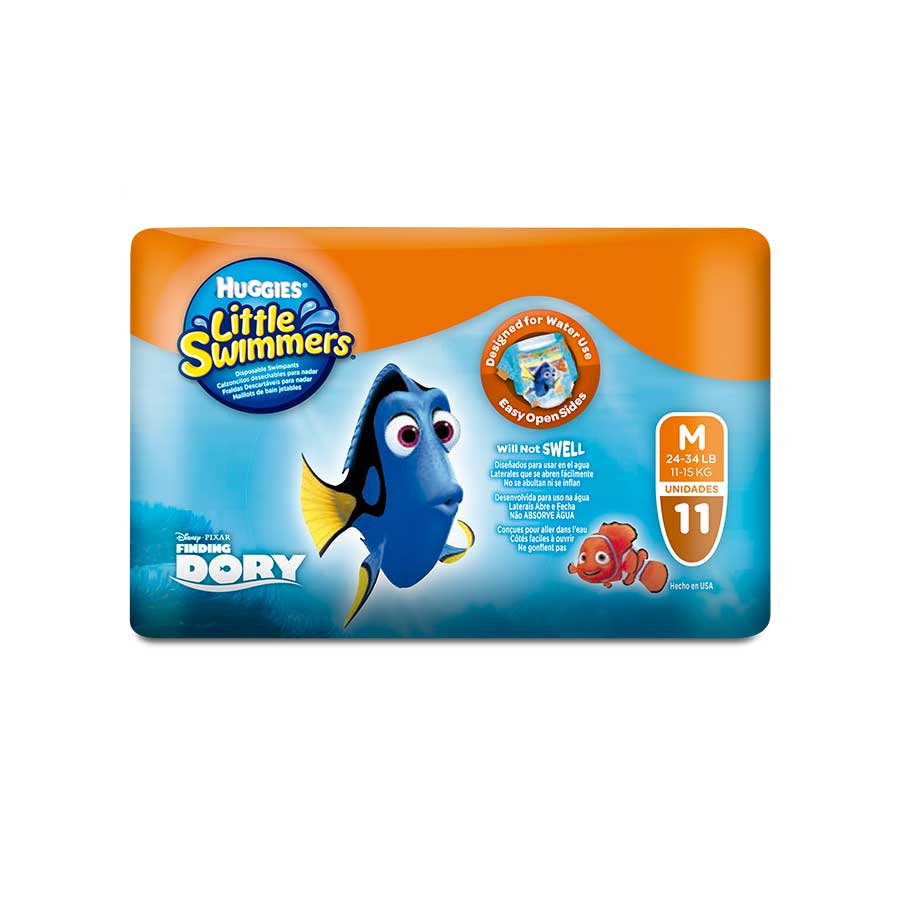Imagen de Pañal huggies little swimmers medium 11 unidades