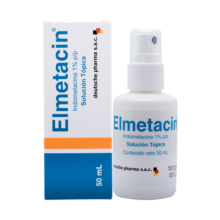 Imagen de Elmetacin 1000mg Quifatex Repr Farma Sankyo Solución Tópica